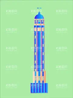 重庆地标  - 源文件下载【酷图网】重庆地标,重庆插画,重庆标志建筑,重庆建筑,重庆