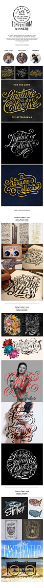 Ligature Recruitment by Ligature Collective, via Behance(600×8000)