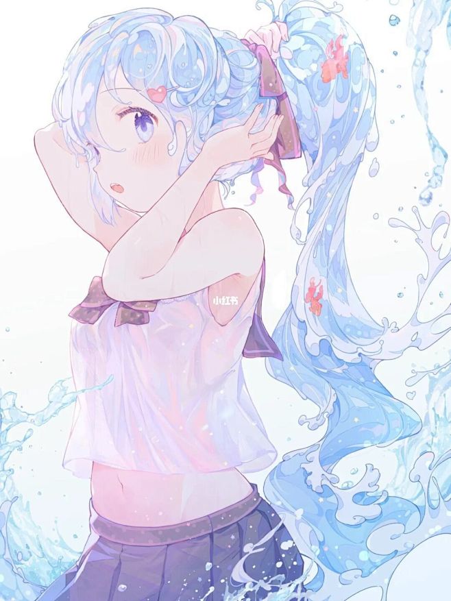 插画分享｜激萌！清丽活泼的赛璐璐 : 插...