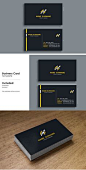 Minimal business card print template design. Black color and simple clean layout. Fully editable template all elements and font. Size 3.5" x 2" with bleed (size 3.75" x 2.25") 300 DPI resolution & CMYK color mode Font Used in it sy