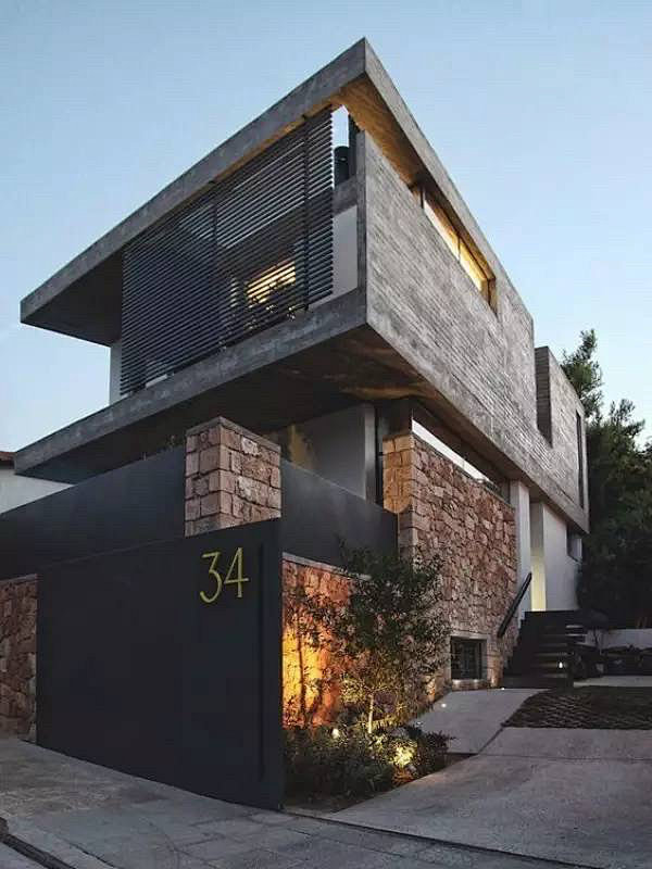 单体住宅建筑 都非常西方，最近境物设计的...