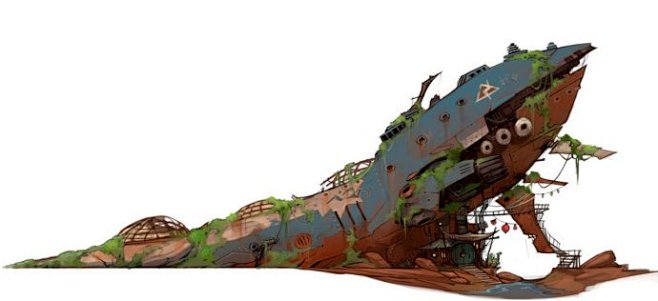 [转载]《荒野星球》原画设定 <wbr>...