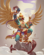 Garuda, Kati StarSoulArt : Garuda with the holy Amrita as he devours the Nagas
Made for CDChallenge - Hindu Gods
Instagram: https://www.instagram.com/starsoulart
Twitter: https://twitter.com/starsoulart
Facebook: https://www.facebook.com/StarSoulArt
