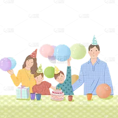 过生日大尺寸贴纸2