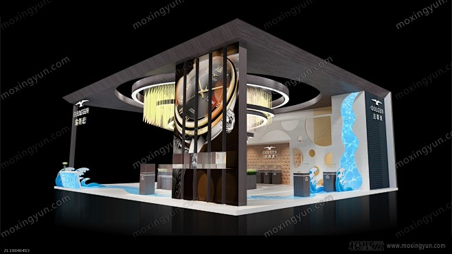 古尊表展览展示展台模型展览模型