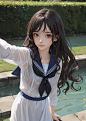 00536-3133441065-(Long hair with natural waves),_(character on front), outdoors, selfie,dark hair, dark eyes,_masterpiece, best quality, looking