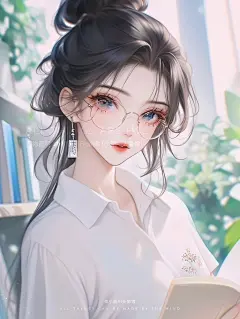 女生头像 | 校园 | 白色衬衫