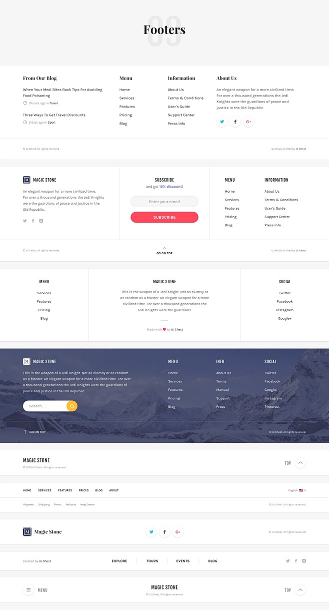 Magic Stone UI Kit :...