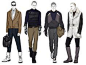 Mengjie Di fashion illustrations