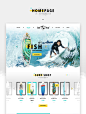 Cali Surf Shop : Website UI / UX and logo / branding designed for Cali Surf Shop that was Established in 1992 and has every aspect of beach life covered. The selection of leading brands, hardware designs and apparel make this choice of items unbeatable. T