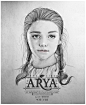 Arya Stark illustration (G.O.T) vol.2 on Behance