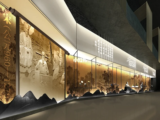 吴越古文物展览馆/展厅设计｜文化展厅