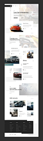BMW USA website concept on Behance: 