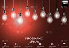 插画业务。设计创意和概念思维。为了成功，计划，思考，搜索，分析，沟通，未来的想法，创新的技术现代。