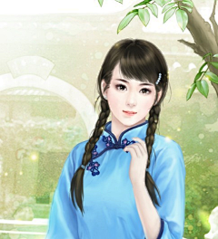 染七夏采集到民国手绘