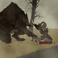 胖头鱼呐采集到C【插画-Abigail Larson】