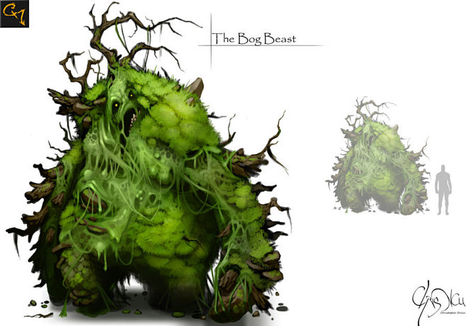 The Bog Beast by ~Cx...