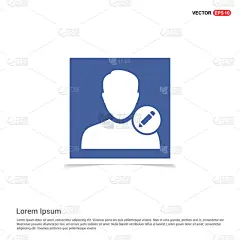 蓝色,编辑,计算机图标,边框,分离着色,商务,人,男商人,摆拍,男人