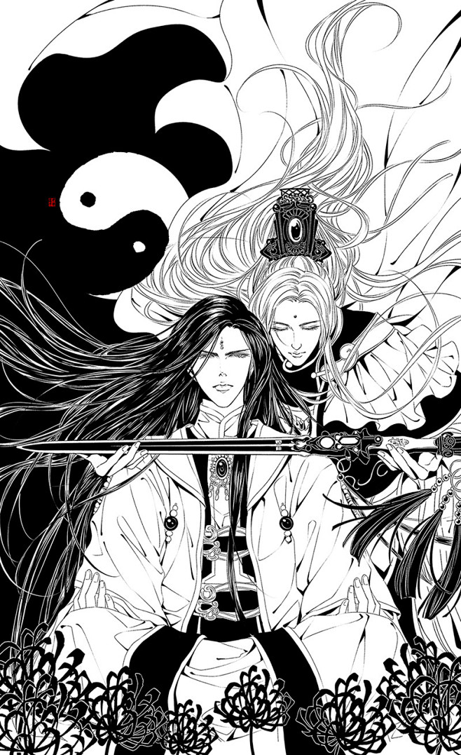 DKAKI  的插画 玄宗