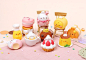 韩国MOLANG土豆兔甜点系列盲盒迷你手办玩偶公仔摆件玩具创意礼物-淘宝网