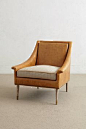 Leather Tillie Armchair #anthropologie