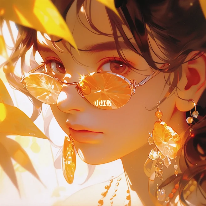 动漫头像宝石系列芬达石girl