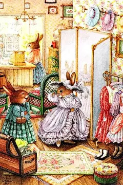 手机壁纸，Susan wheeler圣诞冬季明信片插画作品   - 爱图小站oi22.com