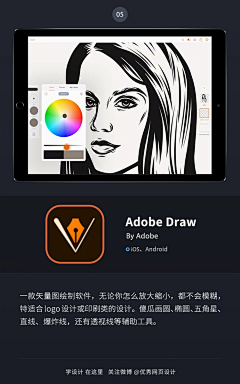 东哥帅到爆1采集到9个适合iPad使用的强大绘图 App！ -