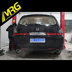 本田奥德赛排气管 奥德赛改装专用排气管 MRG 高性能排气管跑车音 #本田# #改装# #专用#