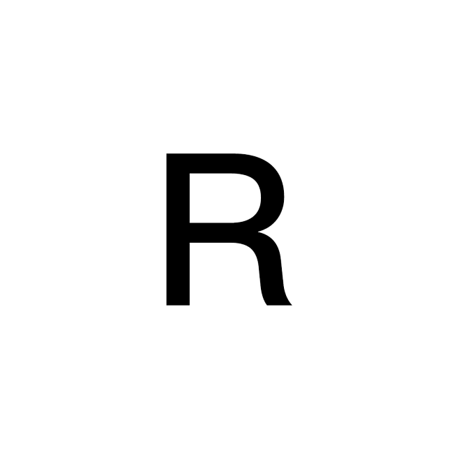 字母R