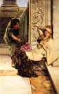 英Lawrence Alma-Tadema 油画