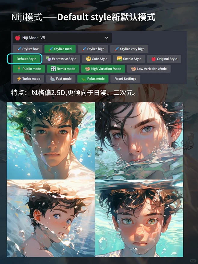 Mid journey | Niji的5...