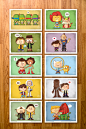 Tanoshiboy Art — Lil BFFs Mini Print Set