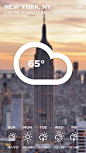 Morning Rain - iOS Weather App on Behance