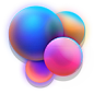 气球 3D卡通风格游戏图标