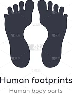 分离着色,轮廓,脚印,人,计算机图标,线条,白色,创造力,直的,设计