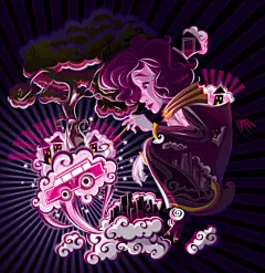 又到了?矢量插画分享的时候了，这一次，我们精挑细选了16张非常富有创意的?矢量插画作品分享给大家。这些作品风格包括了人物写实，潮流喷溅，动漫卡通，以及印刷效果等等，希望你会喜欢。#采集大赛#