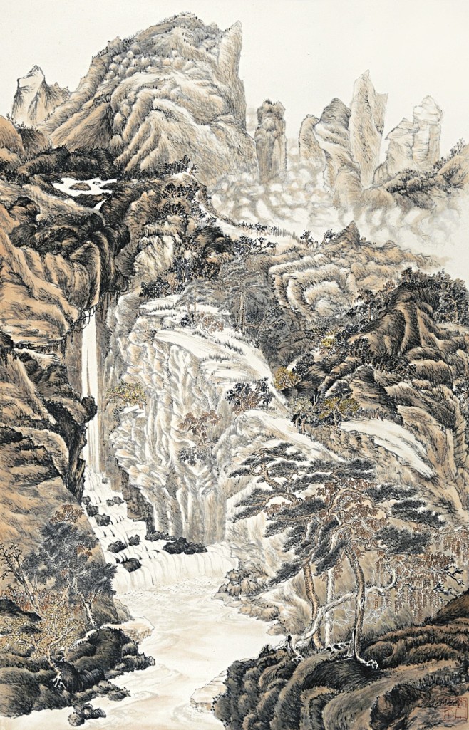 山水 | 刘丹 (1953) ​​​​