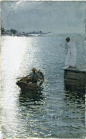 Anders Zorn 是那种即使你就给他一根扫帚苗，他也能画出伟大作品的可怕家伙