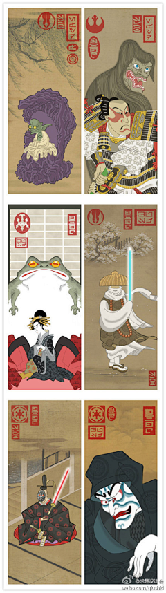 伪文艺少年采集到浮世绘