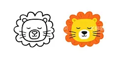 卡通狮子  - 源文件下载【酷图网】卡通狮子素材,狮子,海报素材,可爱,狮子素材,图片,包装,卡通狮子,插画,插图,免扣,素材,元素,矢量,卡通,手绘,手绘狮子,标志,logo,简约,图案,图标,狮子插画,儿童绘本,矢量狮子,Q版,动物,卡通动物,小狮子,动画狮子,简笔画,形象,趣味,雄狮,印花,时尚,印花图案,精美,萌趣,线稿,头像