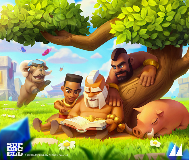 Clash Royale Key Art...