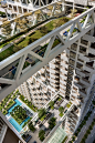 Boston Society of Architects to Hold Retrospective on Moshe Safdie’s Career : Rooftop pool at Sky Habitat in Bishan, Singapore, designed by Safdie Architects. Photography by Edward Hendricks/Safdie Architects.