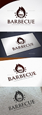 Barbecue Logo Template — Vector EPS #hot dogs #vintage • Available here → https://graphicriver.net/item/barbecue-logo-template/12268583?ref=pxcr