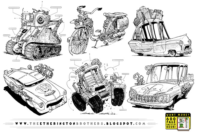 6 Weird Rides by STU...