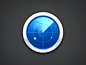 Radar Icon app iphone icon realistic os icon app icon ios icon mac os icon macos icon mac icon osx icon blue world map scanning dashboard sandor icon radar