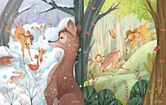 童话韵味！10款儿童绘本插图 - 优优教程网 - UiiiUiii.com : 插画师 Elena Iarussi 的一组童话故事插画，里面有我们耳熟能详的“阿拉丁神灯”、“秘密花园”、“三只熊”等绘本故事，画面配色清新，简单可爱，质感十足，有种回归童年的穿越感。 ...