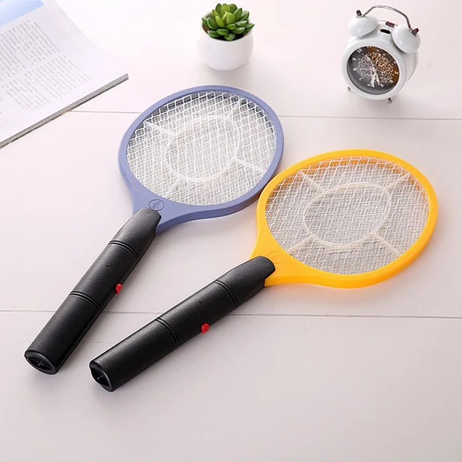 Mosquito Killer Racket, Summer Black Handle Batteries Operated Hand ...