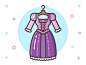 Princess Dress Icon Series: Rapunzel