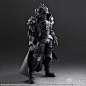 Play Arts 改 最终幻想Ⅻ Judge Magister Gabranth，2016年09月发售，售价12,800円，全高约28cm。继Fran和Balthier之后，Gabranth登场啦！#AC新品速递# #手办种草#